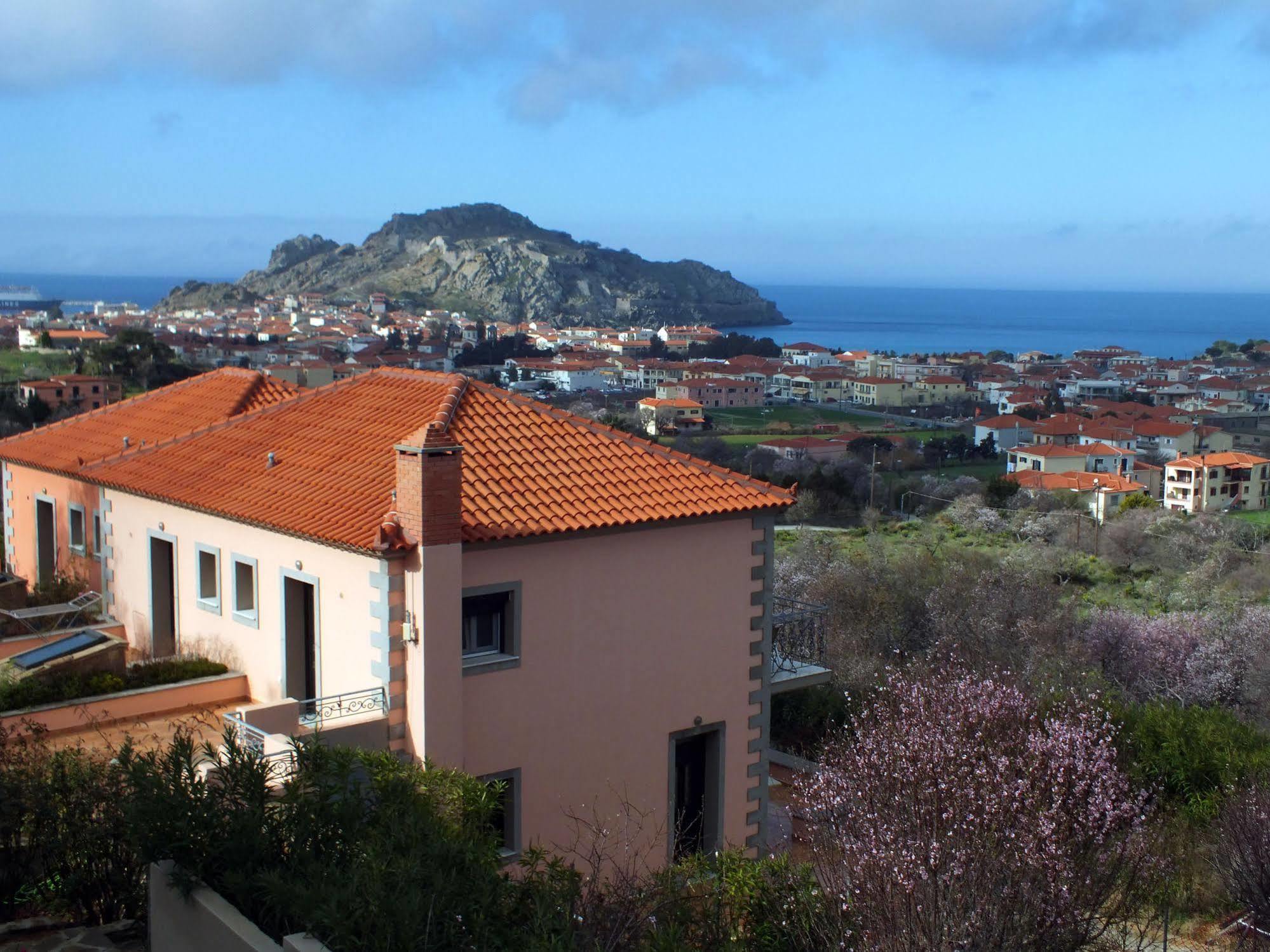 Amygdalies Apartments Myrina Dış mekan fotoğraf